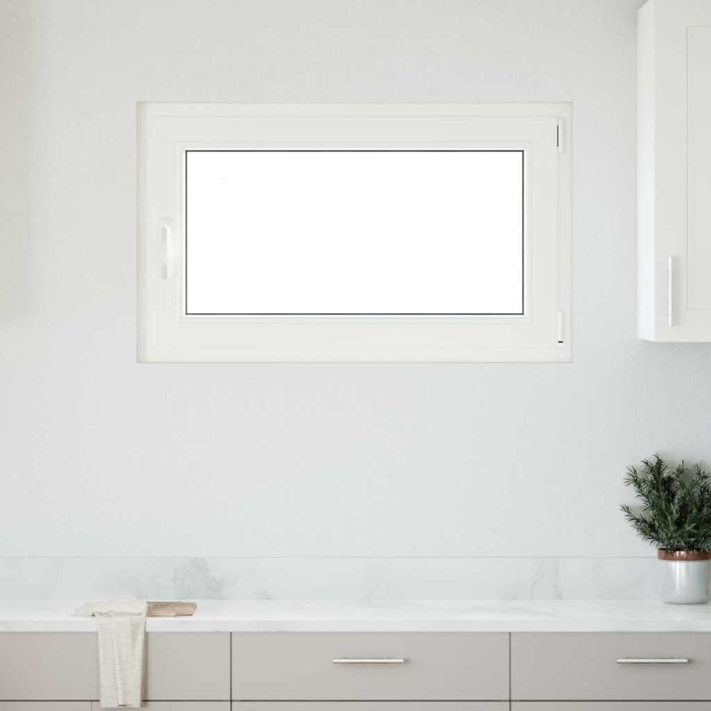 Kellerfenster "RISOR" 100x50 cm Drehkipp DIN Rechts Weiß