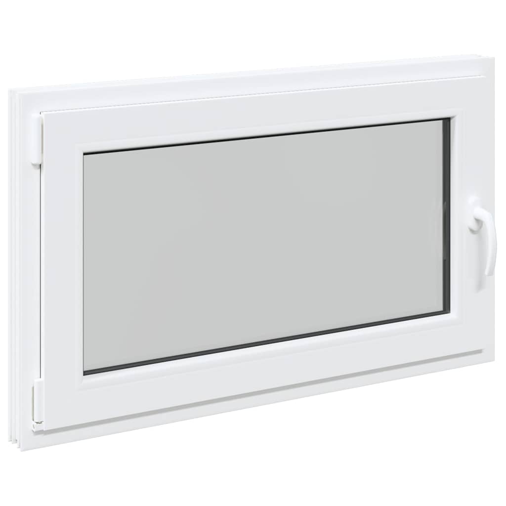 Kellerfenster "RISOR" 100x50 cm Drehkipp DIN Links Weiß