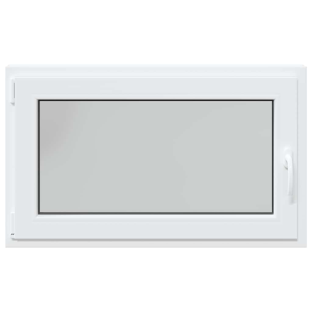 Kellerfenster RISOR 100x60 cm Dreh Kipp DIN Links Weiß