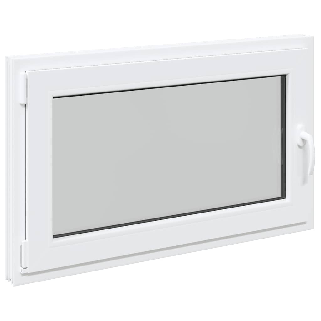 Kellerfenster "RISOR" 100x70 cm Drehkipp DIN Links Weiß