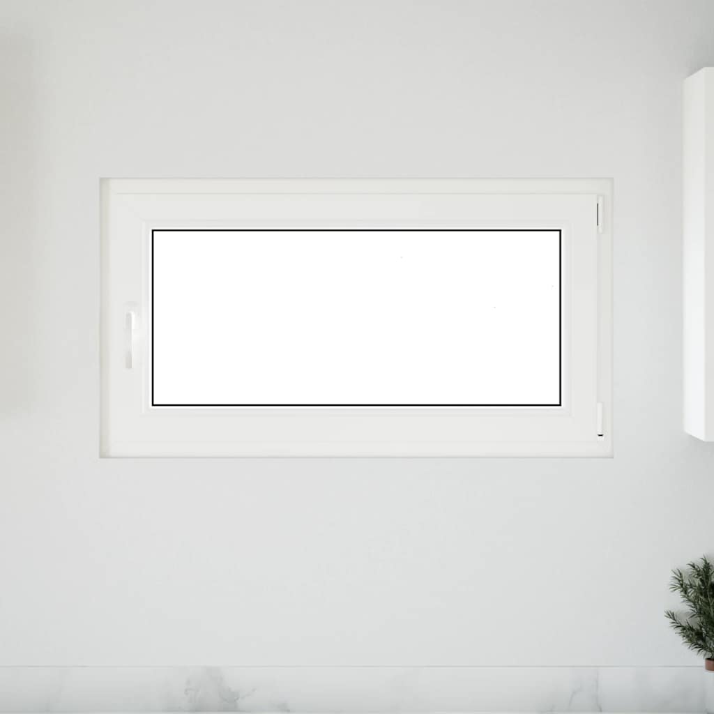 Kellerfenster "RISOR" 110x70 cm Drehkipp DIN Rechts Weiß