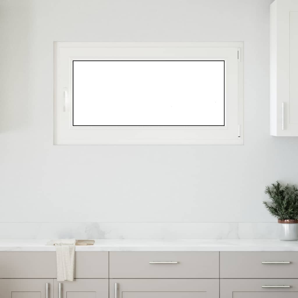 Kellerfenster "RISOR" 110x70 cm Drehkipp DIN Rechts Weiß