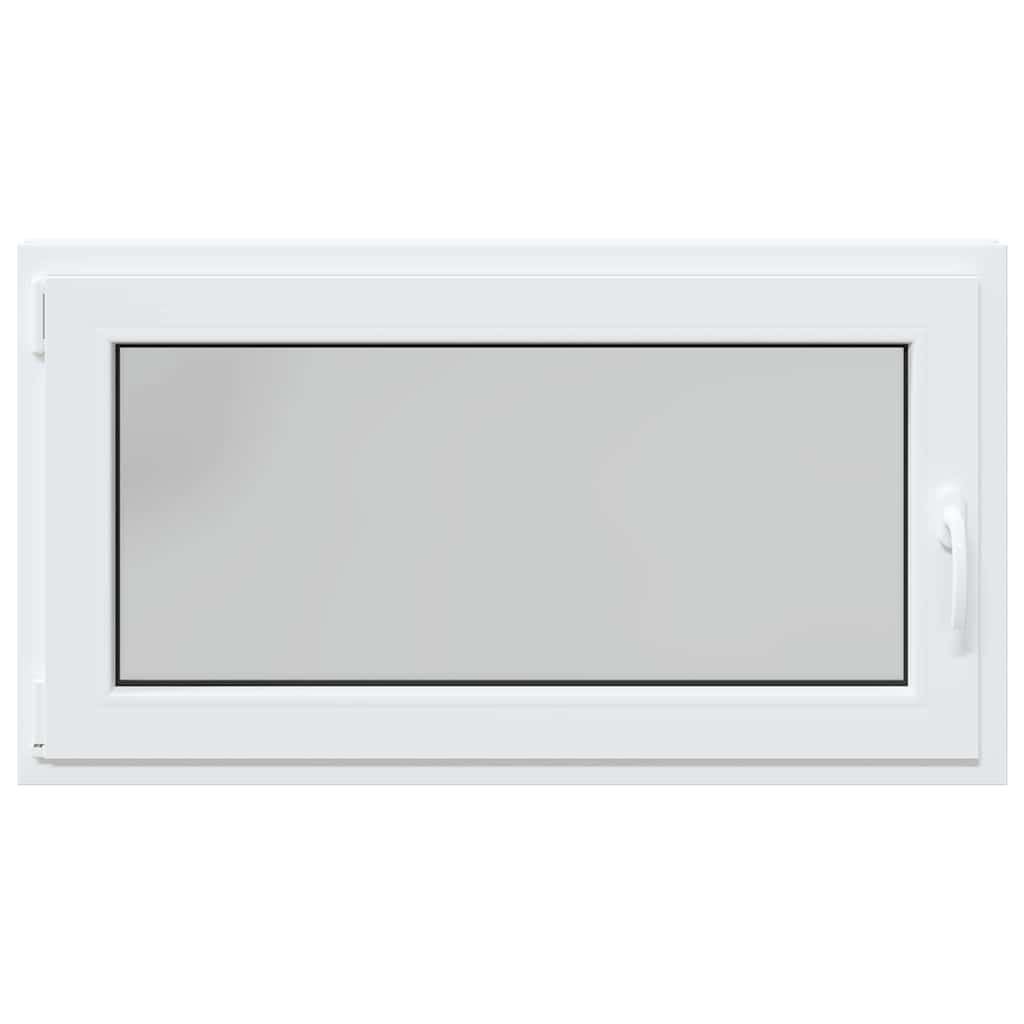 Kellerfenster "RISOR" 110x70 cm Drehkipp DIN Links Weiß