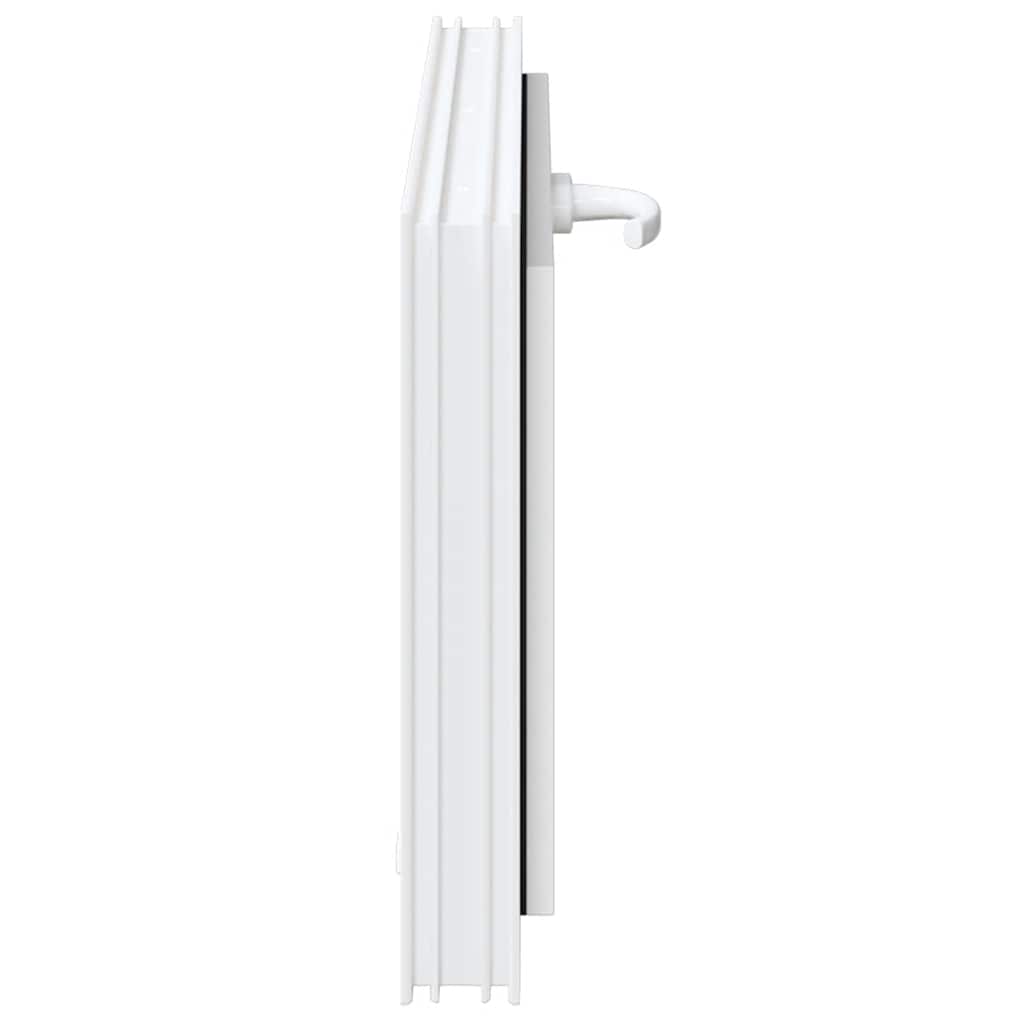 Kellerfenster RISOR 80x40 cm Kipp 3-fach Verglasung Weiß