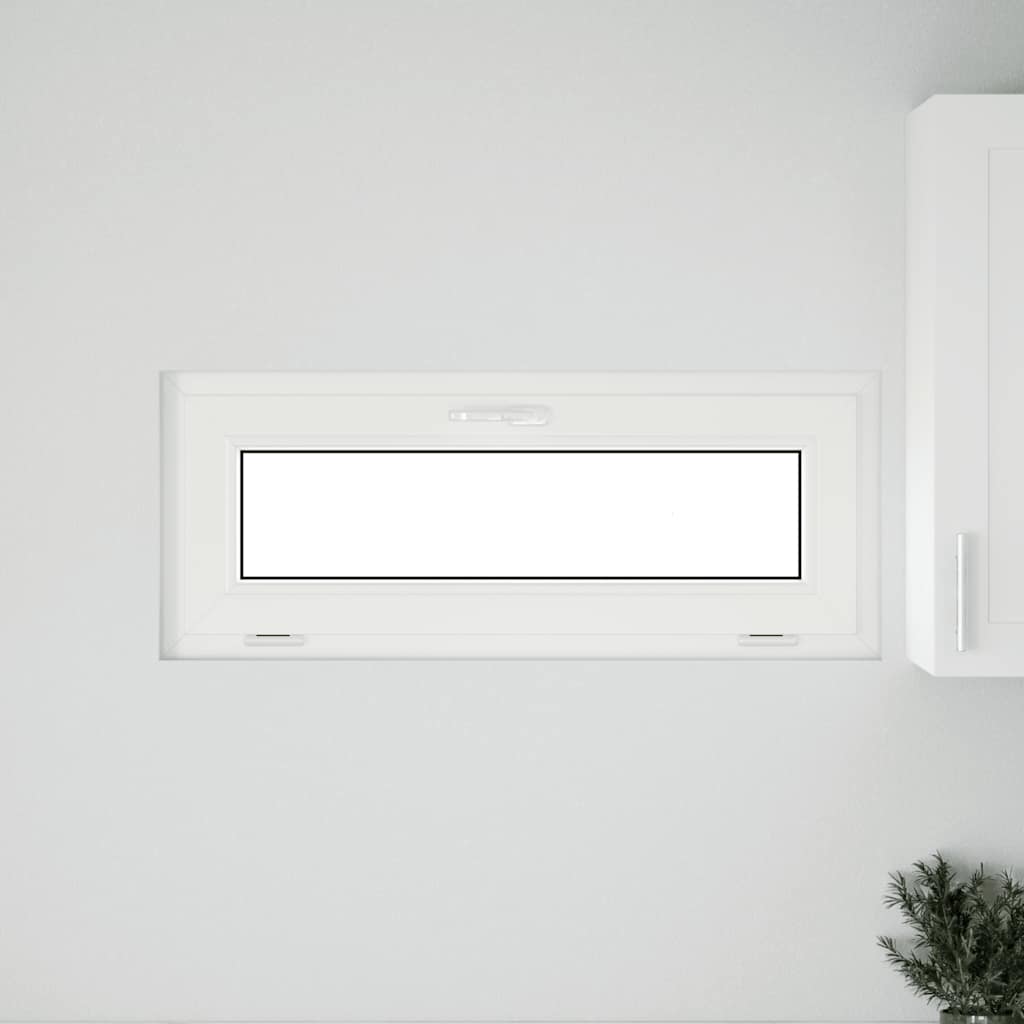 Kellerfenster RISOR 110x40 cm Kipp 3-fach Verglasung Weiß