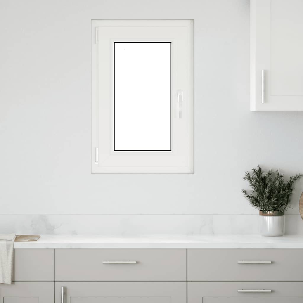 Kellerfenster "RISOR" 50x75 cm Drehkipp DIN Links Anthrazit