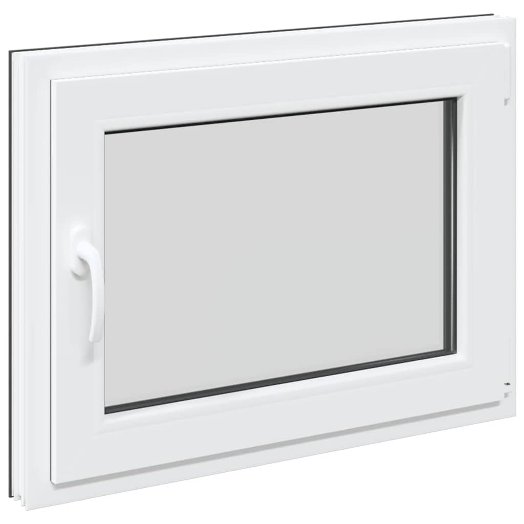 Kellerfenster "RISOR" 80x50 cm Drehkipp DIN Rechts Anthrazit