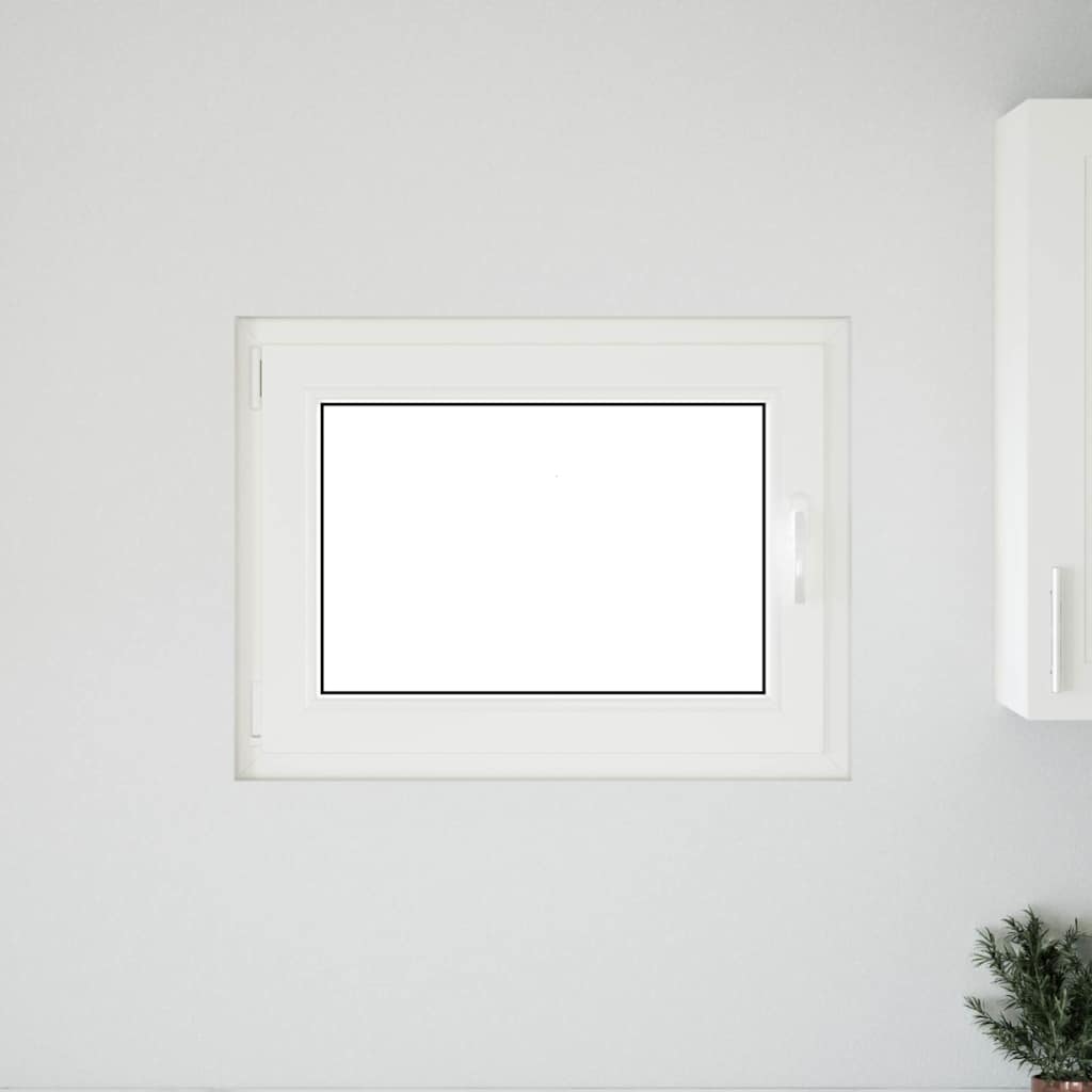 Kellerfenster "RISOR" 80x60 cm Drehkipp DIN Links Anthrazit