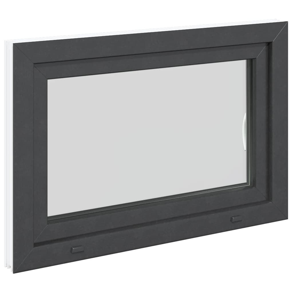 Kellerfenster "RISOR" 90x50 cm Drehkipp DIN Rechts Anthrazit
