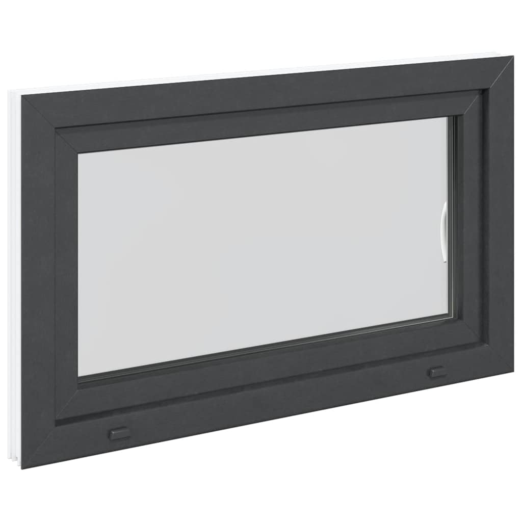 Kellerfenster "RISOR" 100x60 cm Drehkipp DIN Rechts Anthrazit