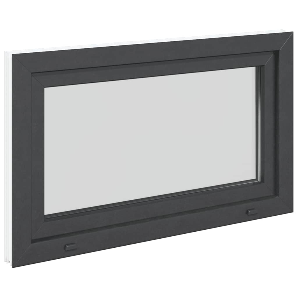 Kellerfenster "RISOR" 100x60 cm Drehkipp DIN Links Anthrazit