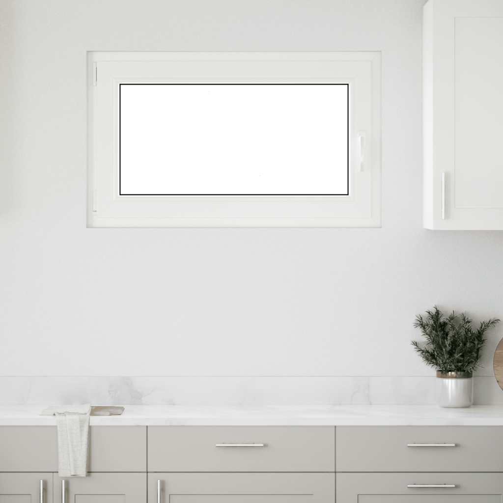 Kellerfenster "RISOR" 100x70 cm Drehkipp DIN Links Anthrazit
