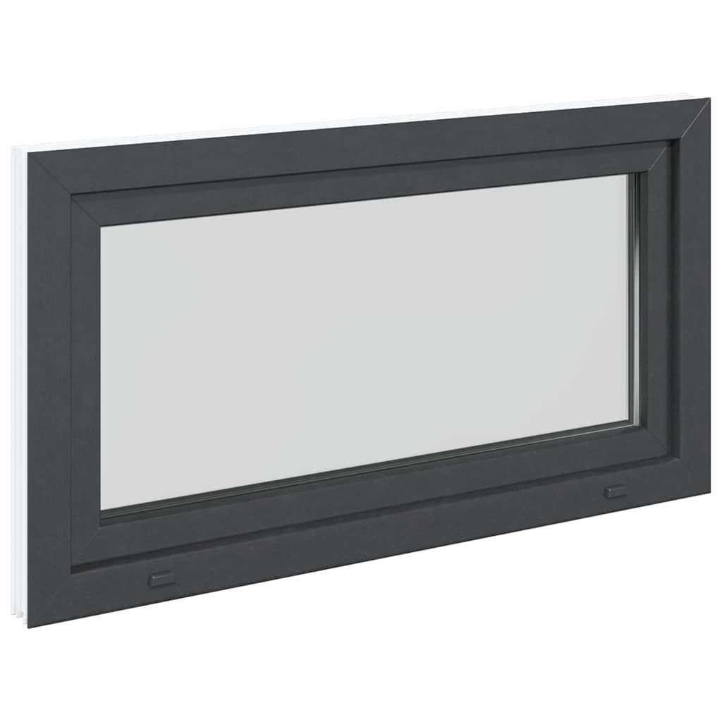 Kellerfenster "RISOR" 110x50 cm Drehkipp DIN Links Anthrazit