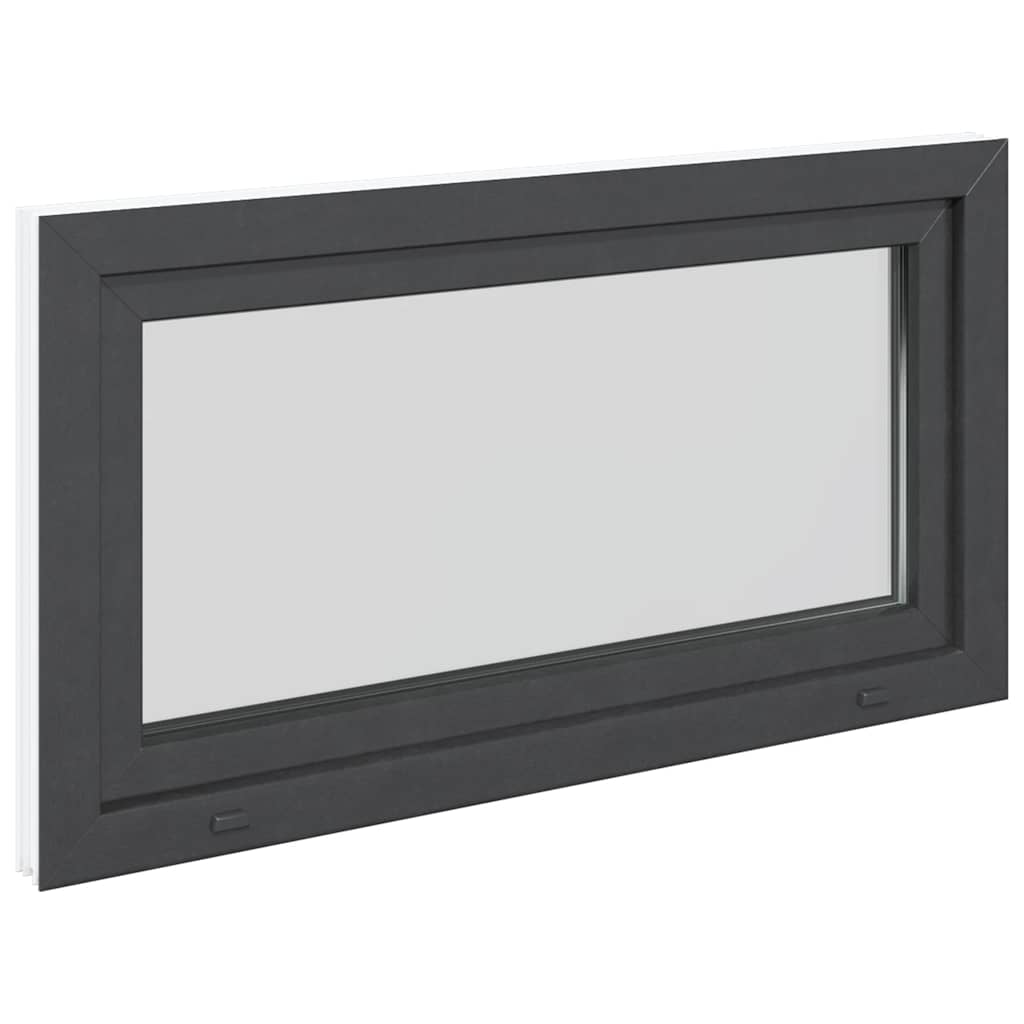 Kellerfenster "RISOR" 110x70 cm Drehkipp DIN Links Anthrazit