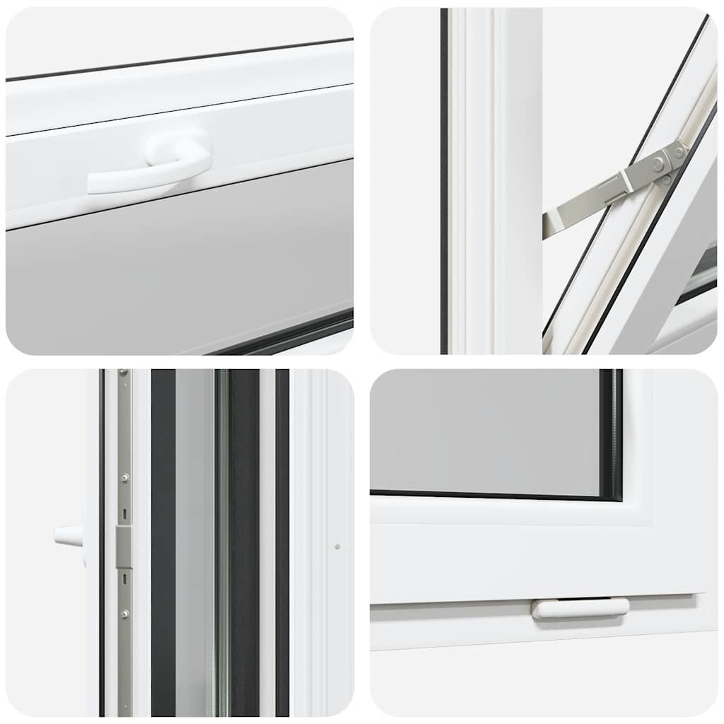 Kellerfenster RISOR 80x40 cm Kipp 2-fach Verglasung Anthrazit