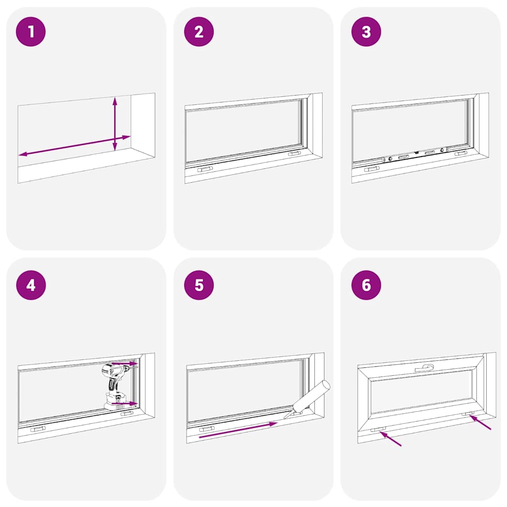 Kellerfenster RISOR 90x40 cm Kipp 2-fach Verglasung Anthrazit