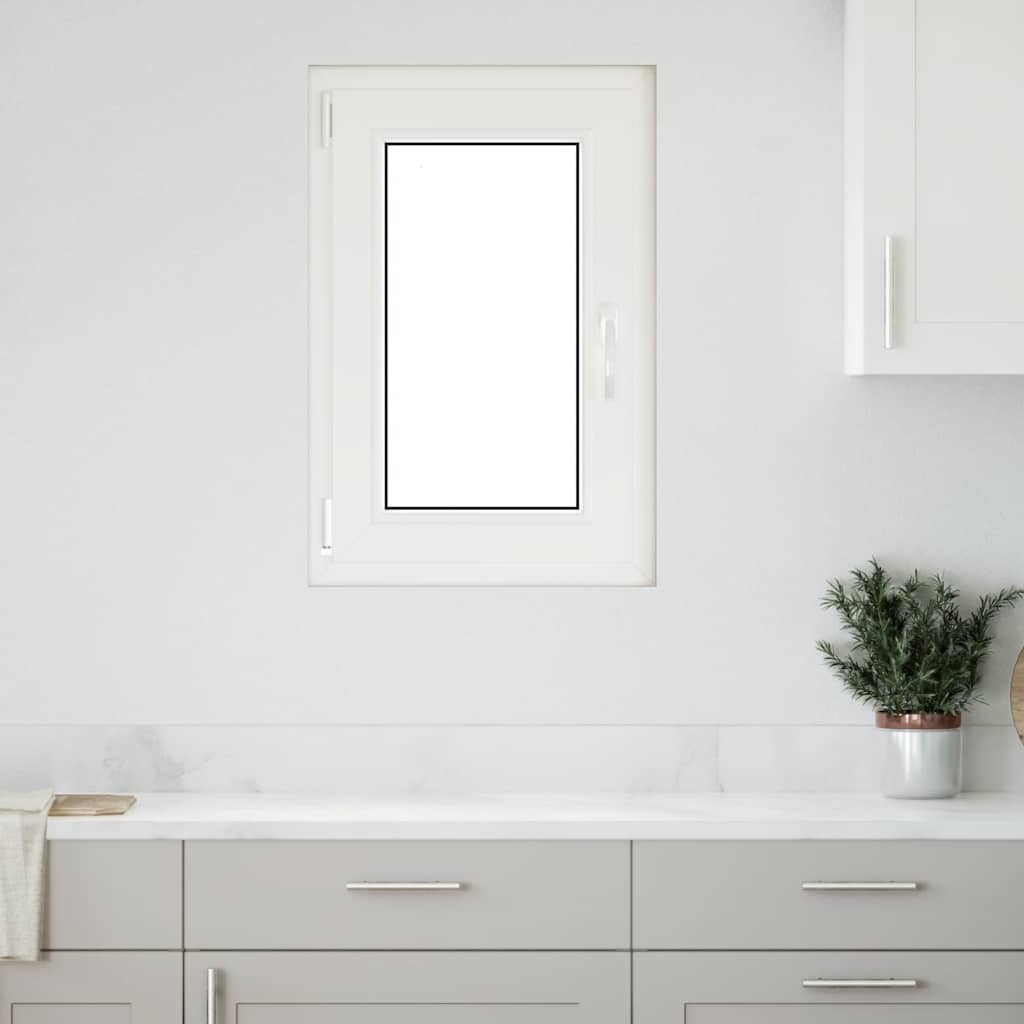 Kellerfenster "RISOR" 50x75 cm Drehkipp DIN Links Anthrazit