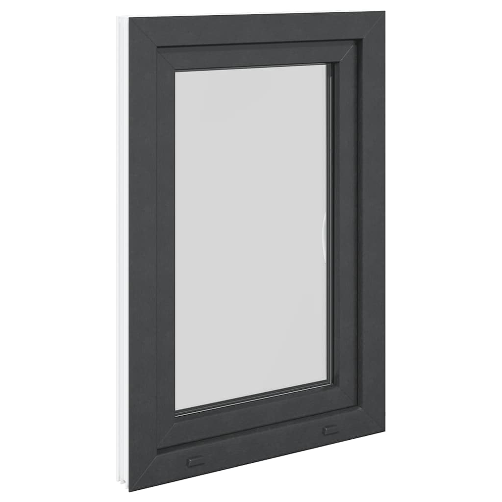 Kellerfenster "RISOR" 60x80 cm Drehkipp DIN Links Anthrazit