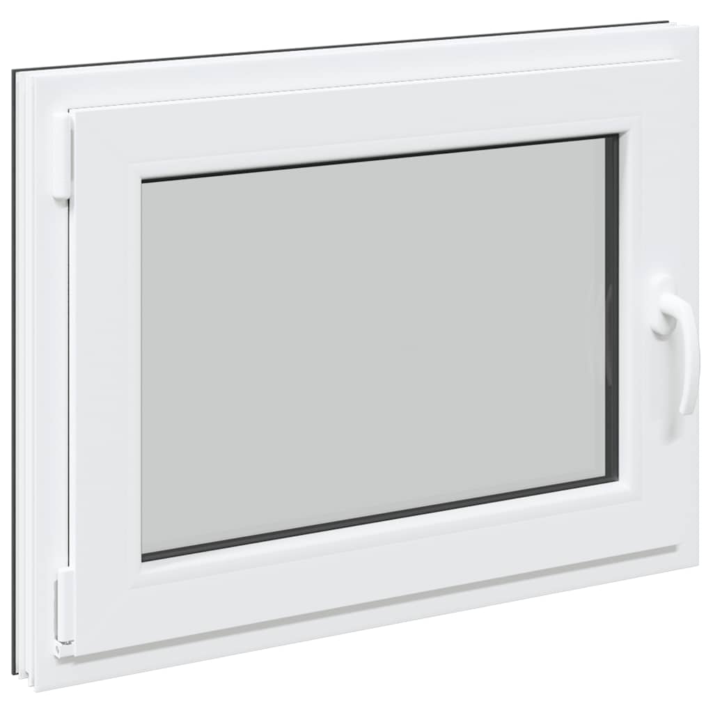 Kellerfenster "RISOR" 80x50 cm Drehkipp DIN Links Anthrazit