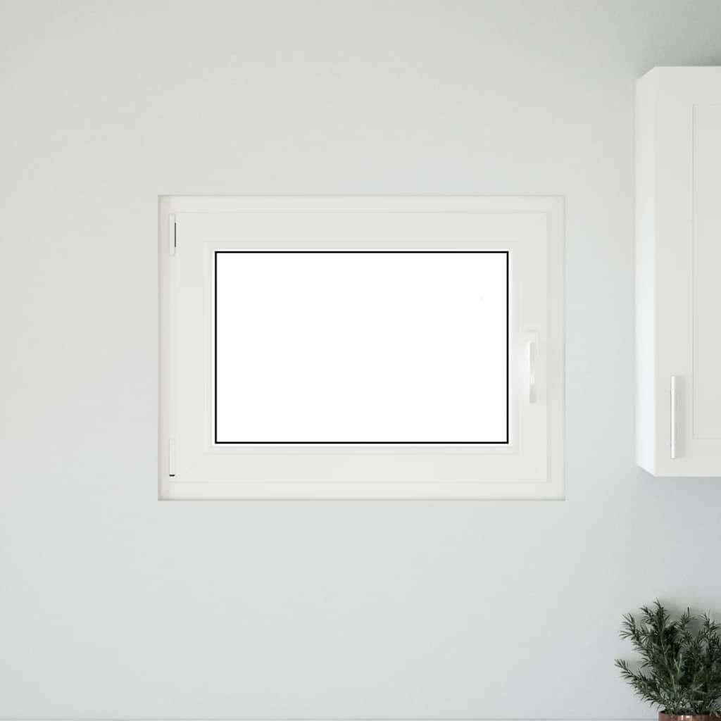 Kellerfenster "RISOR" 80x60 cm Drehkipp DIN Links Anthrazit