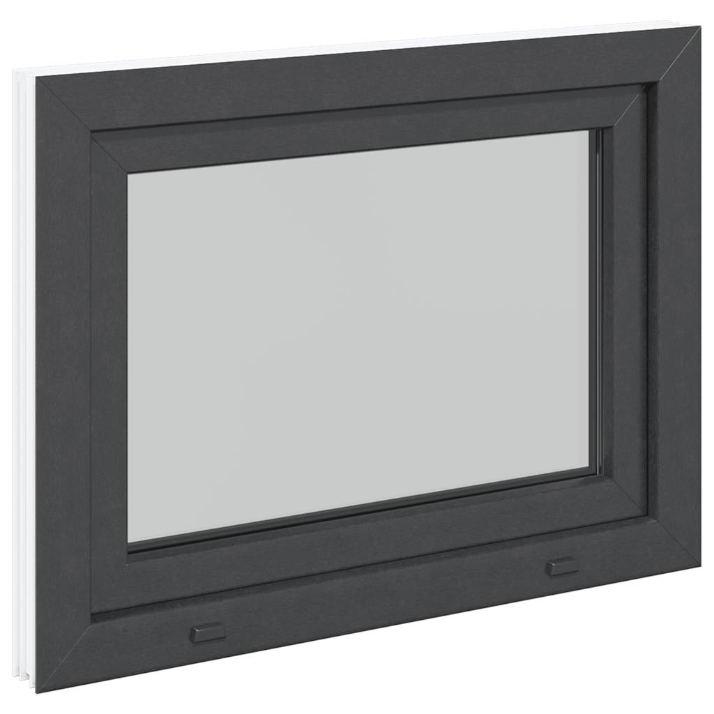 Kellerfenster "RISOR" 80x70 cm Drehkipp DIN Rechts Anthrazit