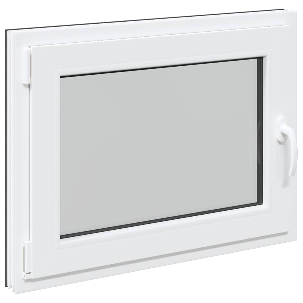 Kellerfenster "RISOR" 80x70 cm Drehkipp DIN Links Anthrazit