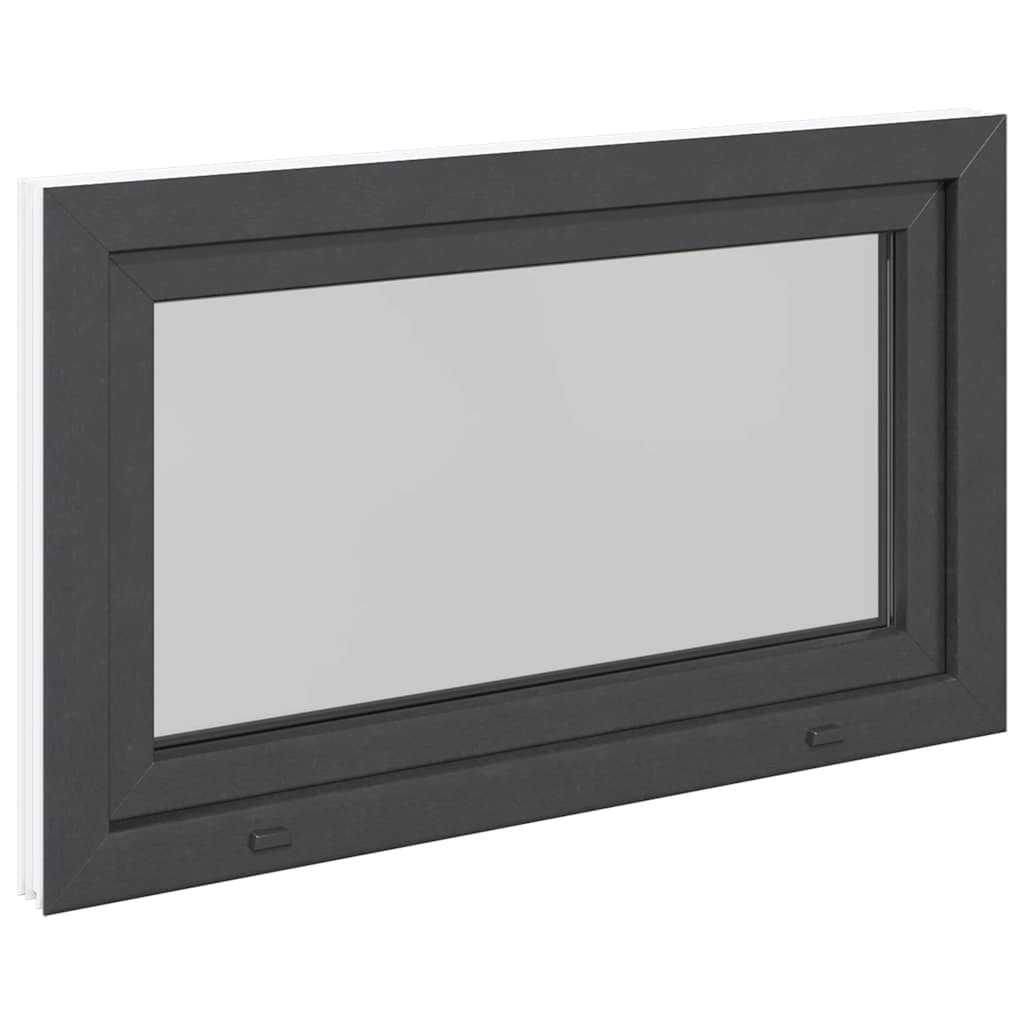 Kellerfenster "RISOR" 100x60 cm Drehkipp DIN Links Anthrazit