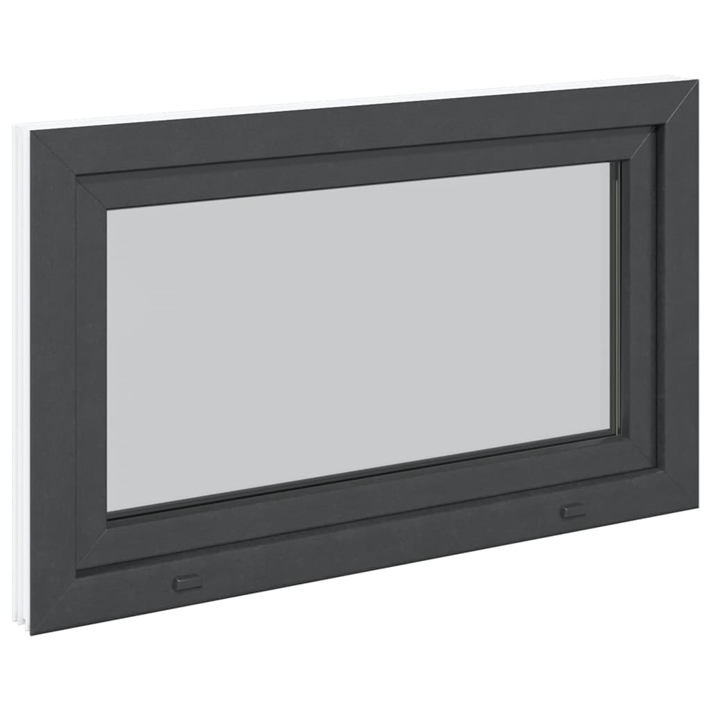Kellerfenster "RISOR" 100x70 cm Drehkipp DIN Links Anthrazit