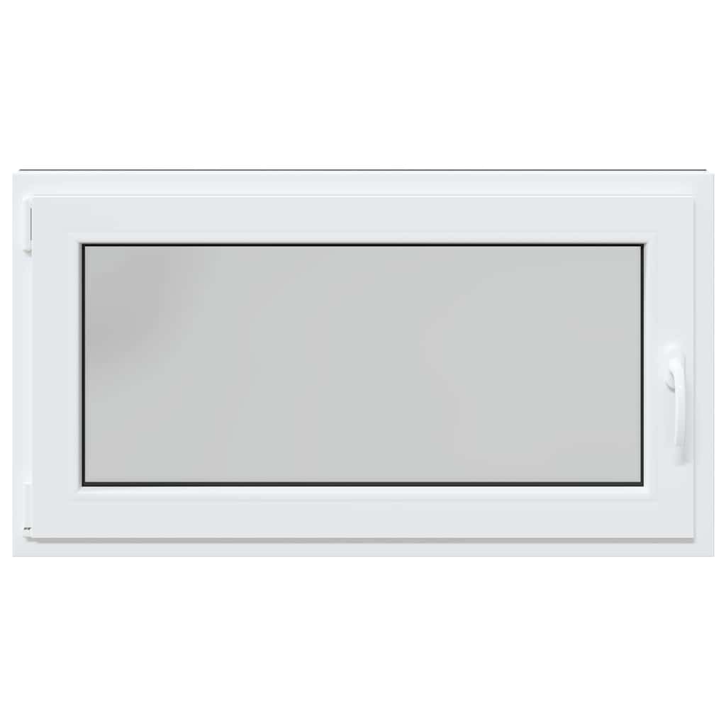 Kellerfenster "RISOR" 110x50 cm Drehkipp DIN Links Anthrazit