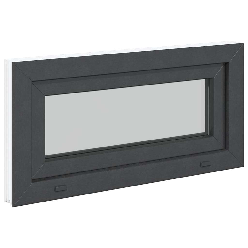 Kellerfenster RISOR 80x40 cm Kipp 3-fach Verglasung Anthrazit