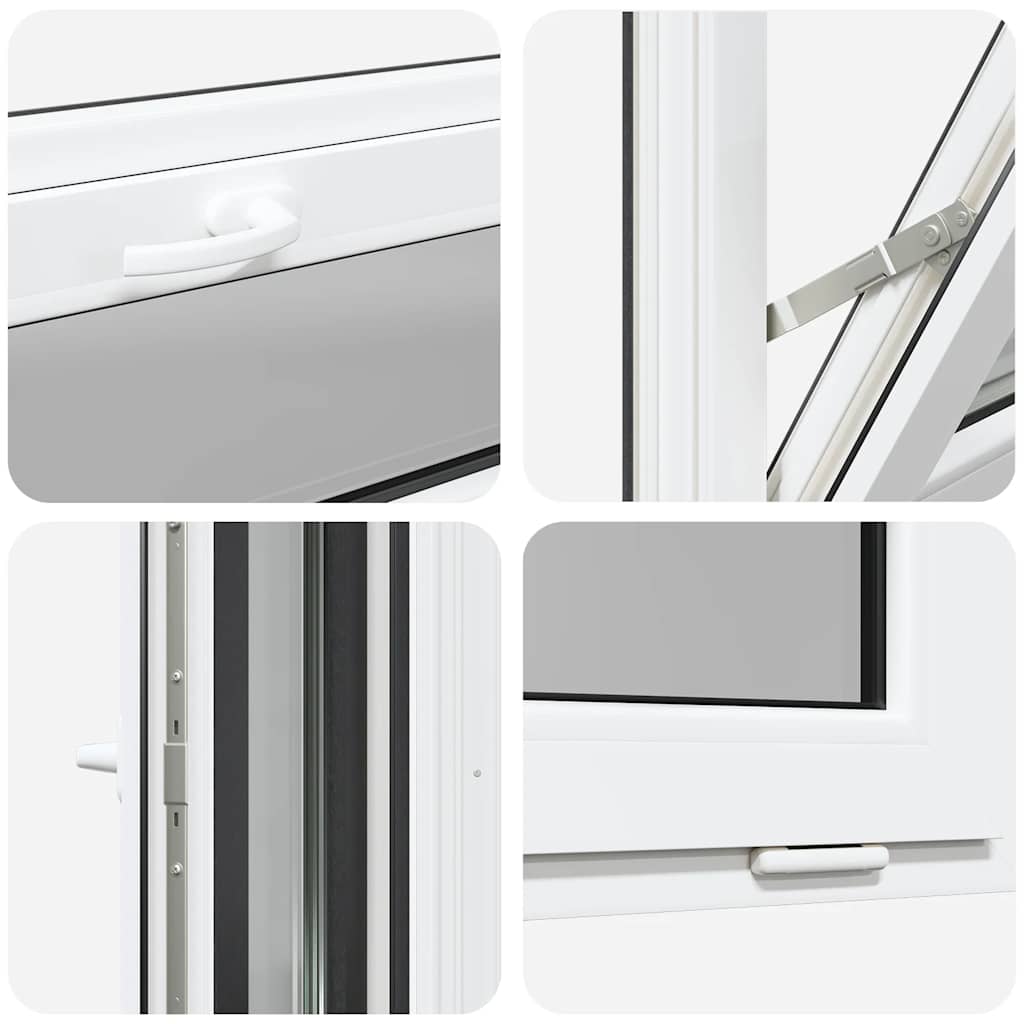 Kellerfenster RISOR 100x40 cm Kipp 3-fach Verglasung Anthrazit