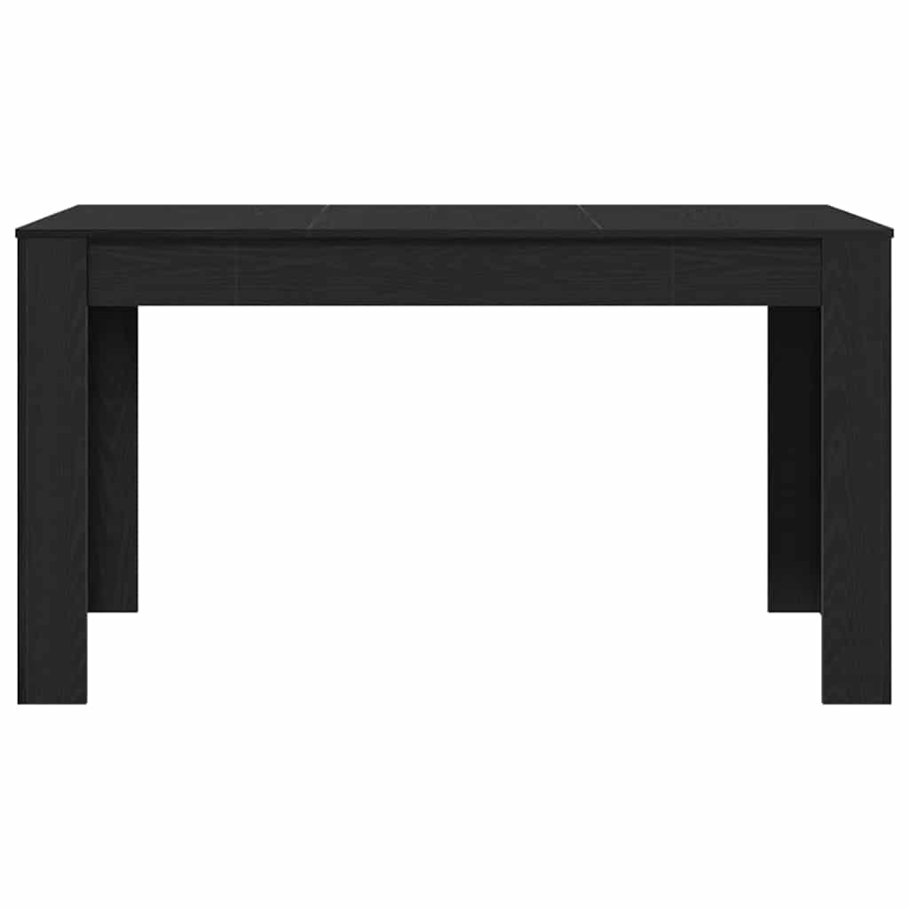 Esstisch Schwarze Eiche 140 x 74,5 x 76 cm Holzwerkstoff