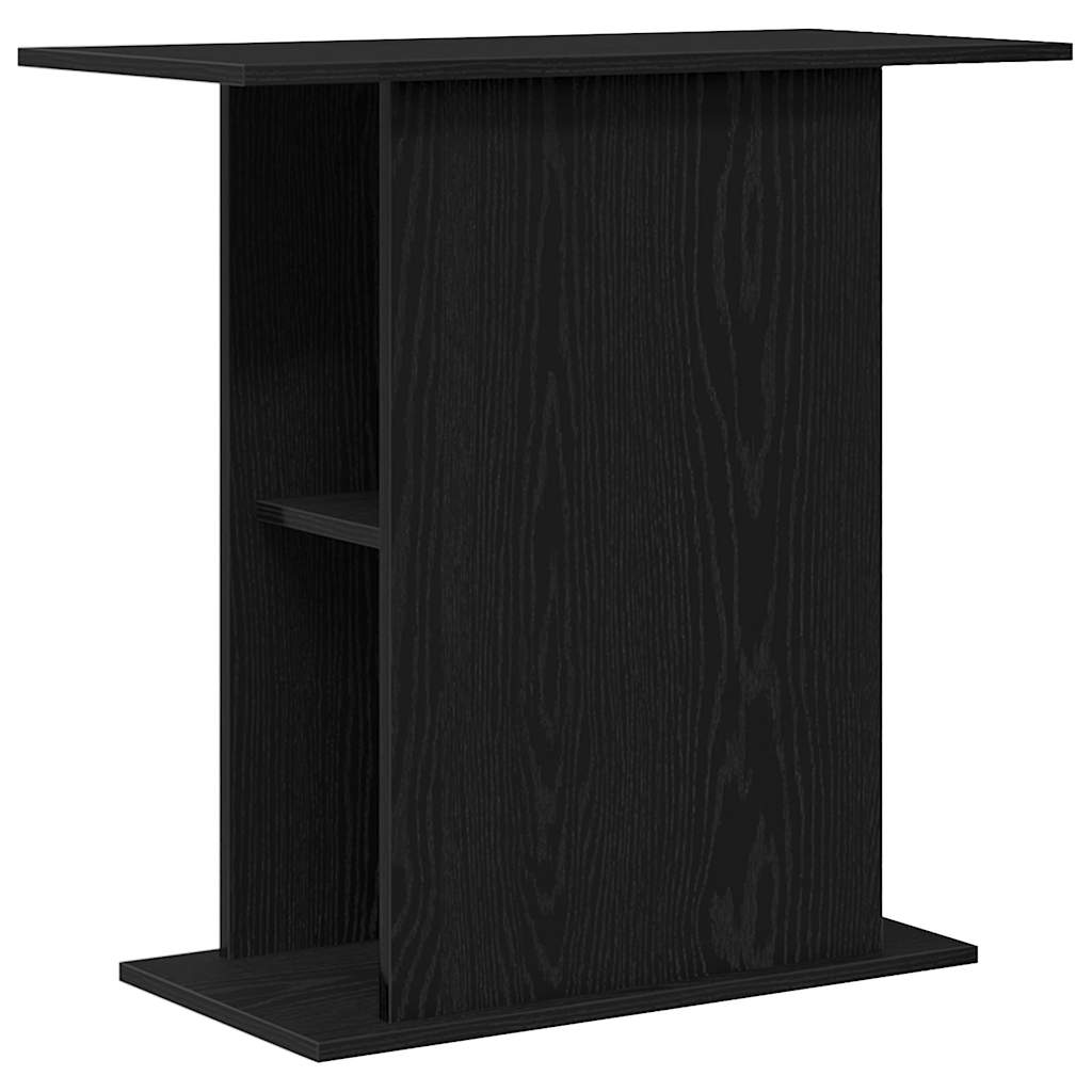 Aquariumständer Schwarze Eiche 75x36x72,5 cm Holzwerkstoff