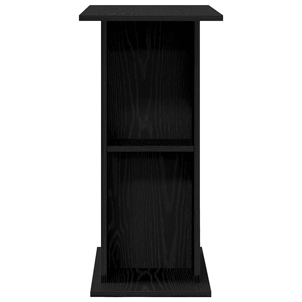 Aquariumständer Schwarze Eiche 75x36x72,5 cm Holzwerkstoff