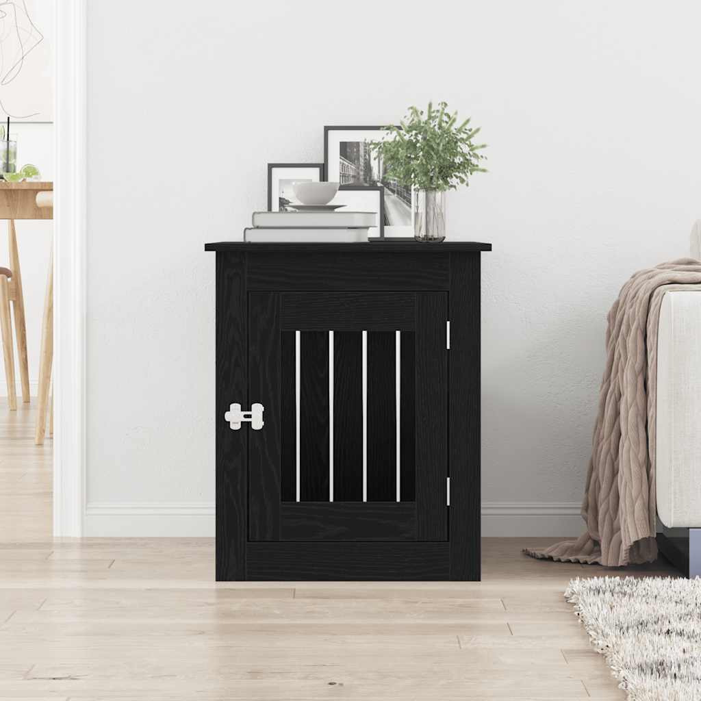 Hundebox-Möbel Schwarze Eiche 75 x 55 x 65 cm Holzwerkstoff