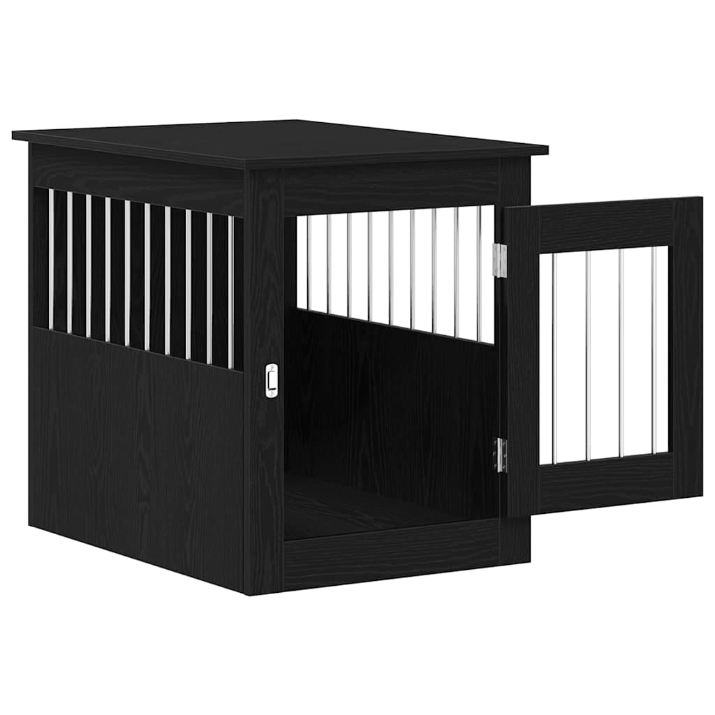 Hundebox-Möbel Schwarze Eiche 75 x 55 x 65 cm Holzwerkstoff
