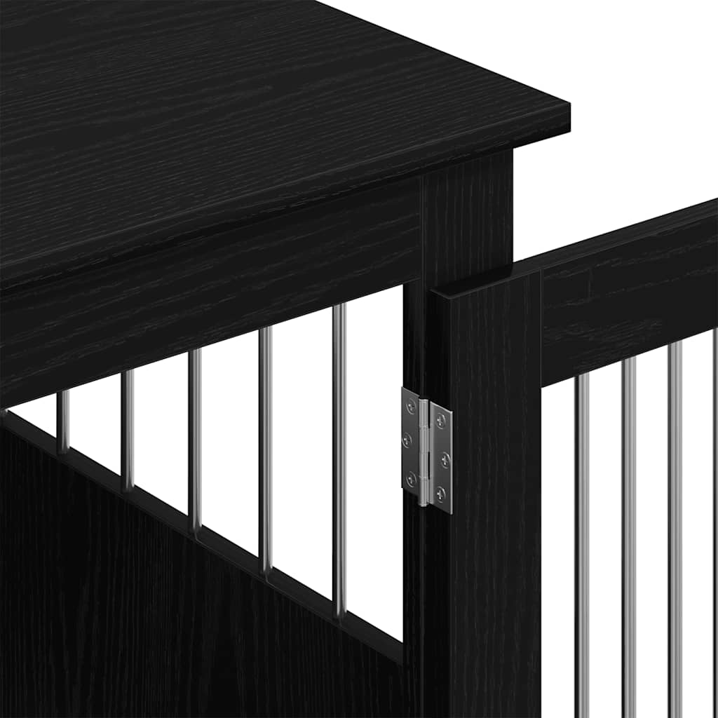 Hundebox-Möbel Schwarze Eiche 75 x 55 x 65 cm Holzwerkstoff