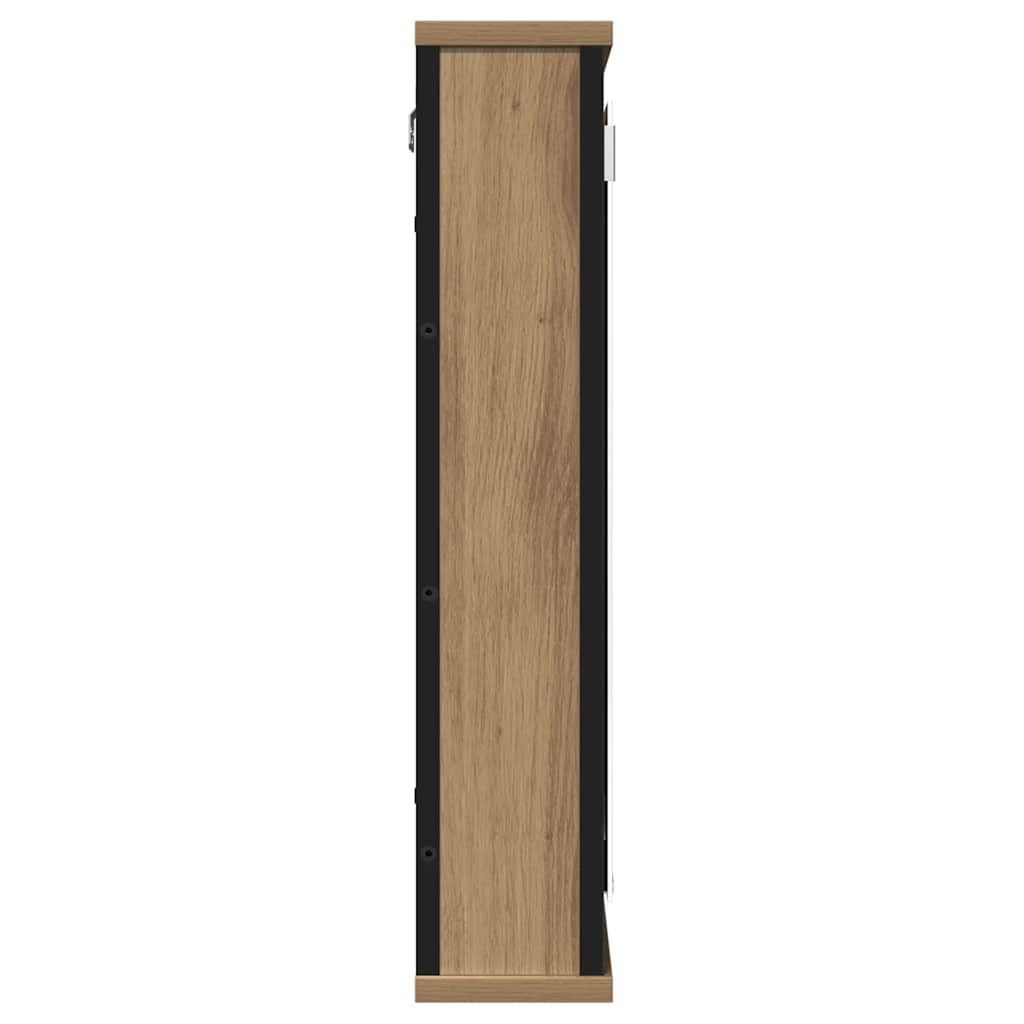 Bad-Spiegelschrank Artisan-Eiche 42x12x60 cm Holzwerkstoff