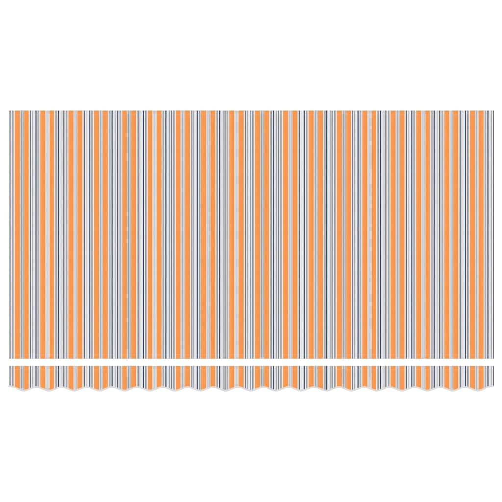 Markisen-Ersatzstoff Mehrfarbig 400 x 200 cm Segeltuch