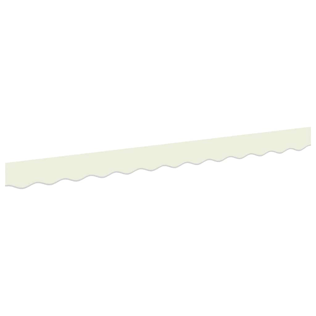 Markisenfranse Creme 2,3 x 0,2 m Segeltuch