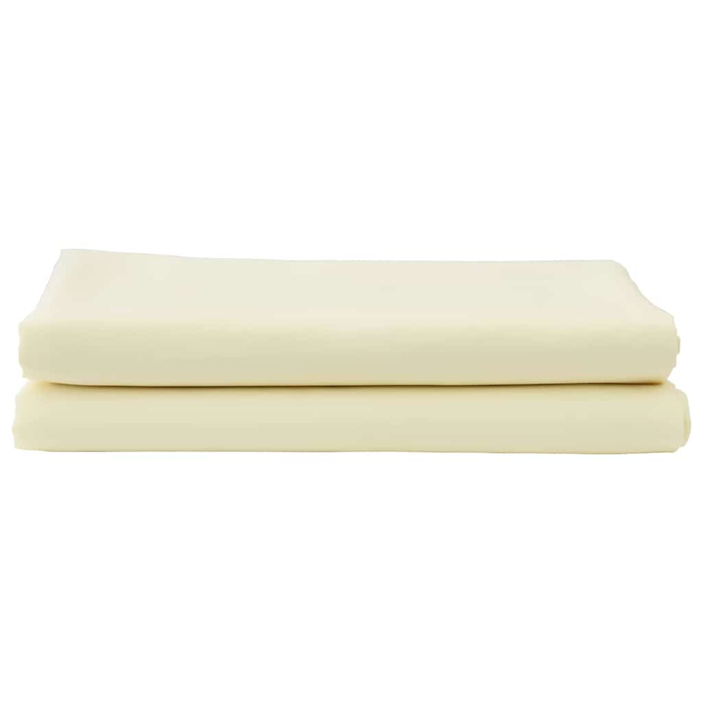 Markisen-Ersatzstoff Creme 10 x 1.6 m PE, Beton, Eisen