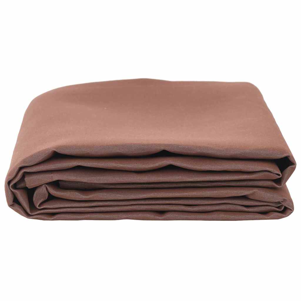 Markisen-Ersatzstoff Braun 10 x 1.6 m PE, Beton, Eisen