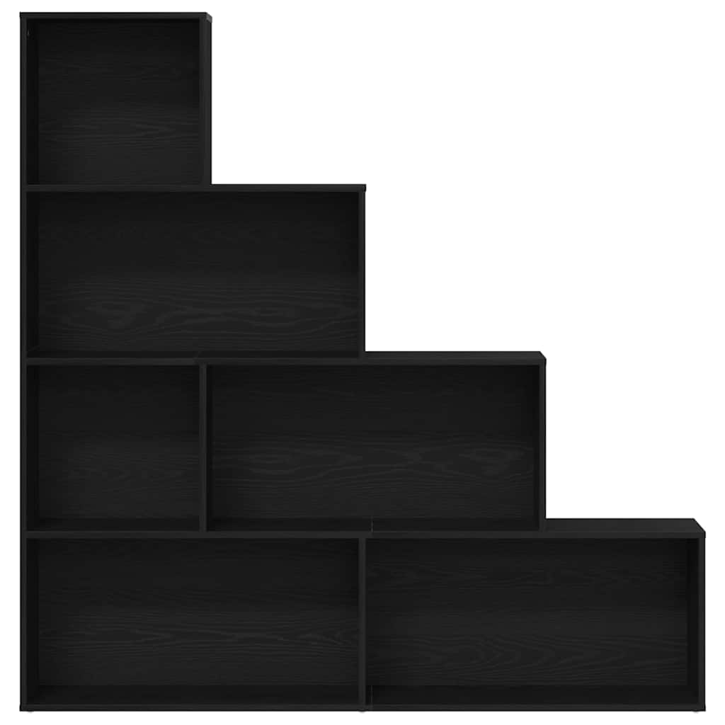 Bücherregal Schwarze Eiche 155 x 24 x 160 cm Holzwerkstoff