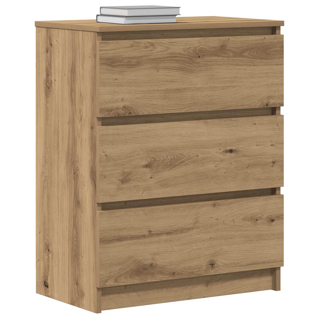 Sideboard Artisan Oak 60x35x76 cm Wood Material