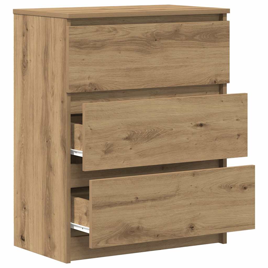Sideboard Artisan Oak 60x35x76 cm Wood Material