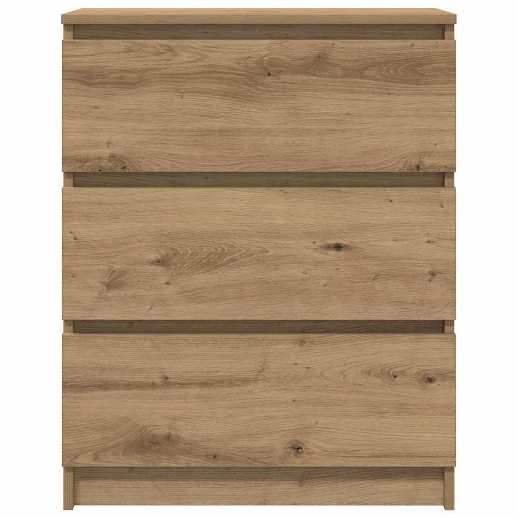 Sideboard Artisan Oak 60x35x76 cm Wood Material