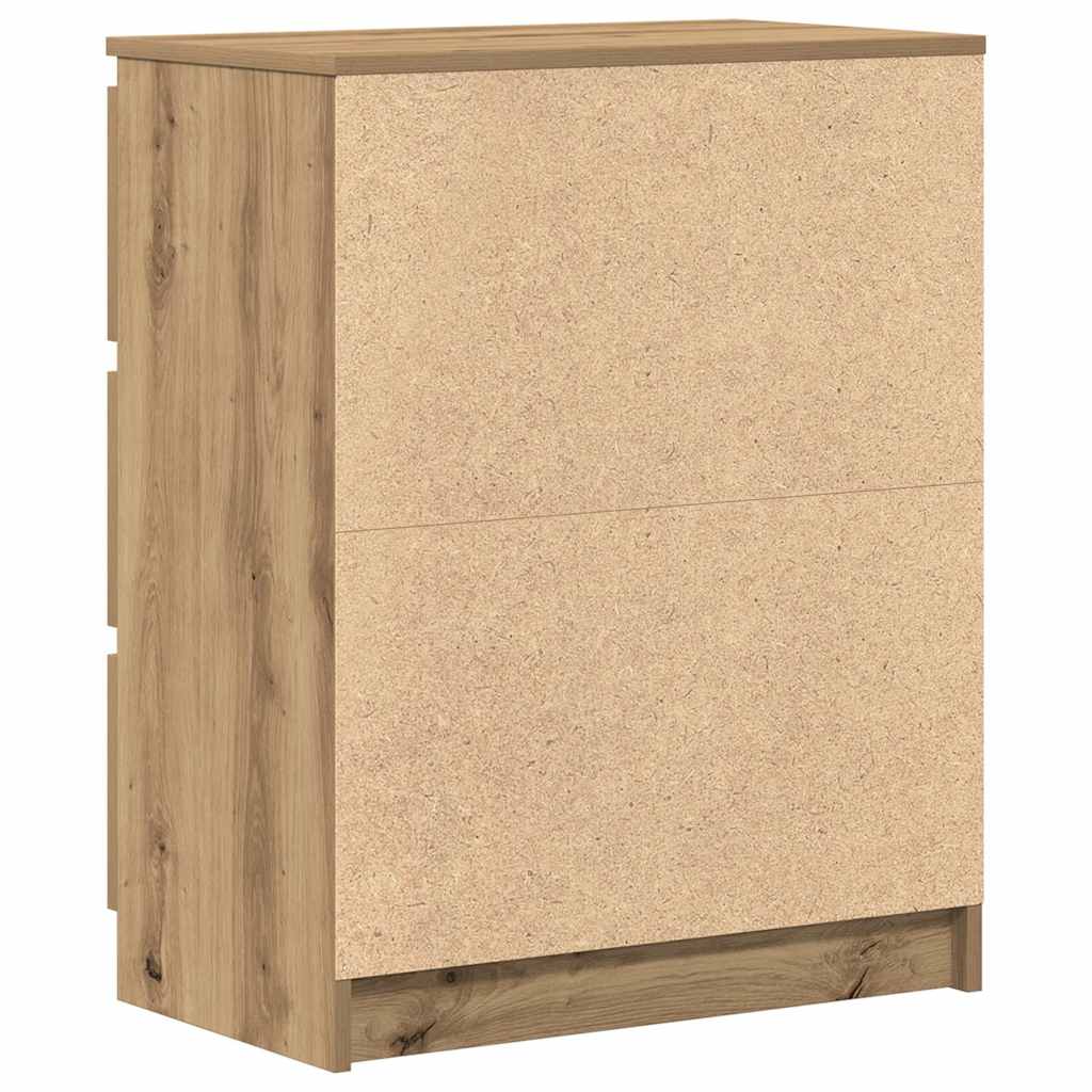 Sideboard Artisan Oak 60x35x76 cm Wood Material