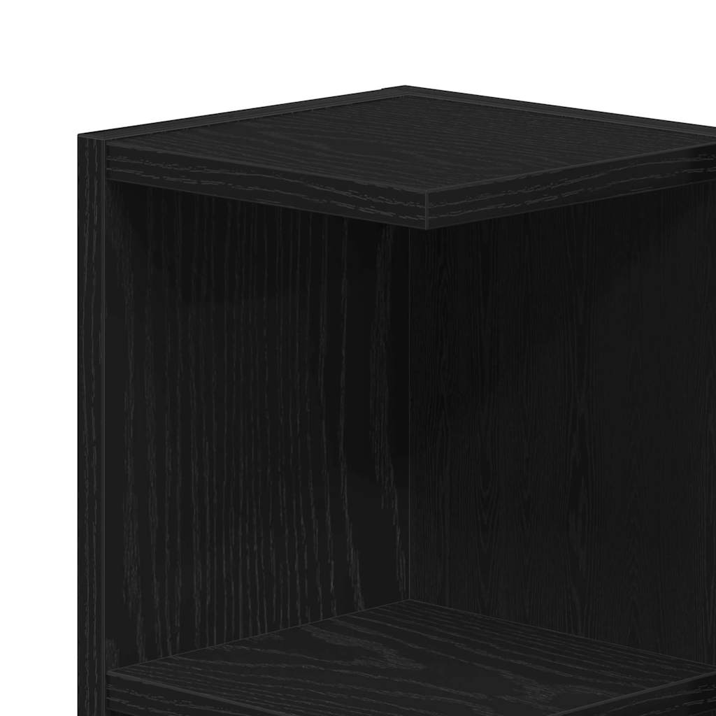 Badezimmerspiegelschrank Schwarze Eiche 80 x 20,5 x 64 cm Holzwerkstoff