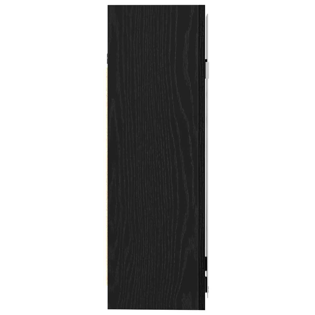 Badezimmer-Spiegelschrank Schwarze Eiche 62,5 x 20,5 x 64 cm