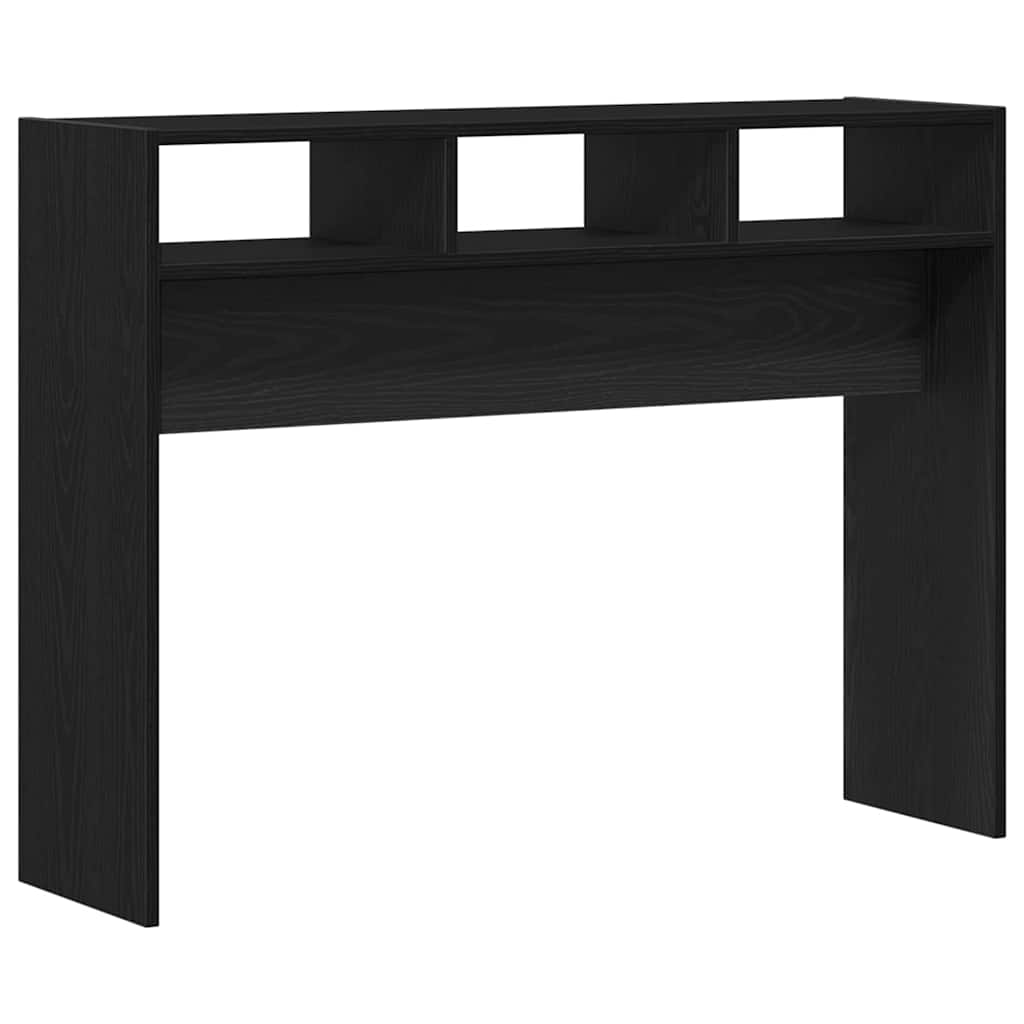 Konsolentisch Schwarze Eiche 105 x 30 x 80 cm Holzwerkstoff